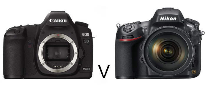 canon 5d mark2 v nikon D800e landscape photography comparison test